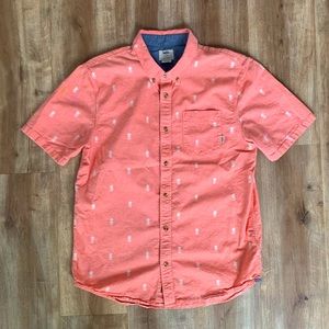 Vans Short Sleeve Button Up